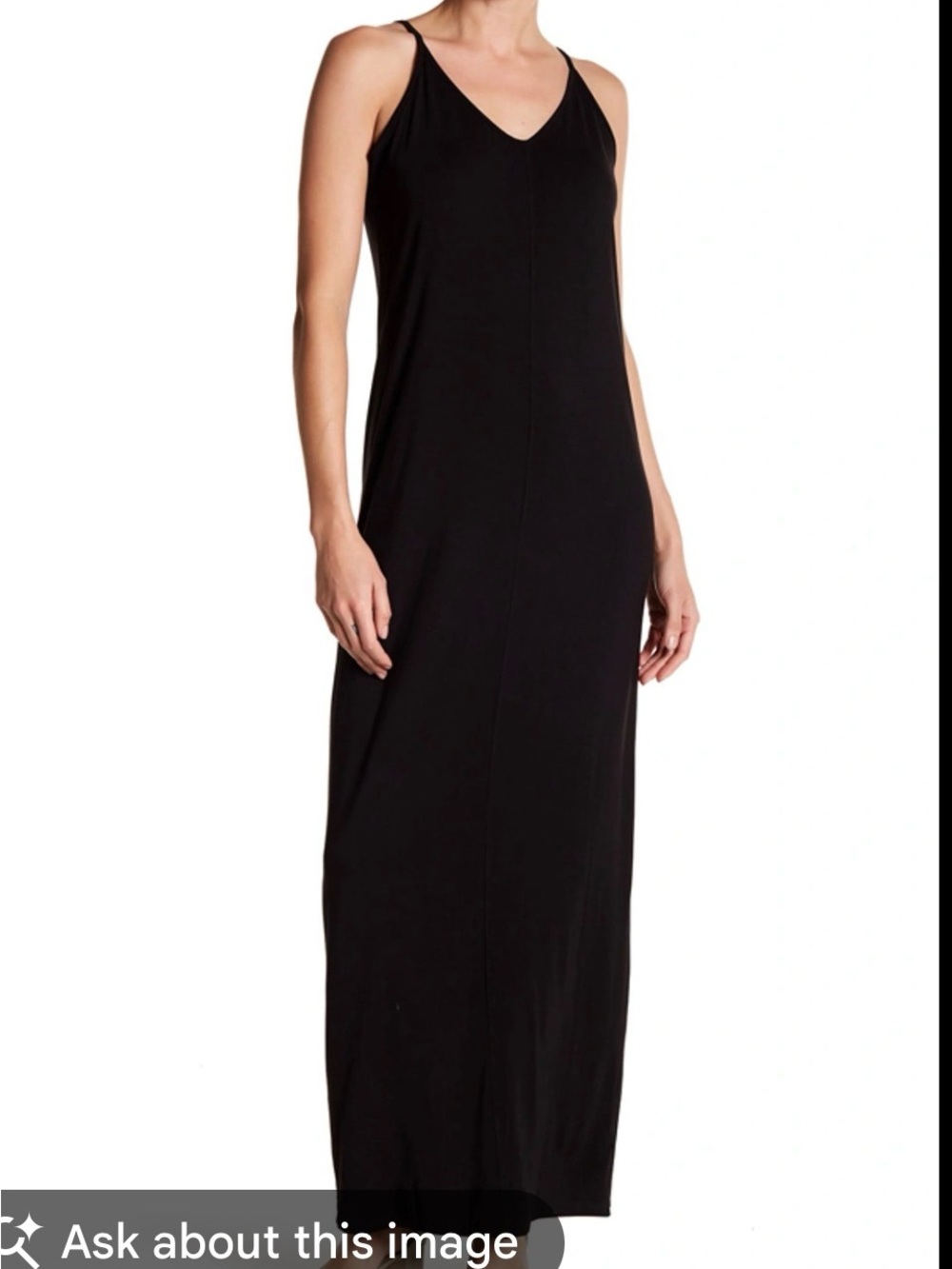 Abound Knit V Neck Maxi Dress